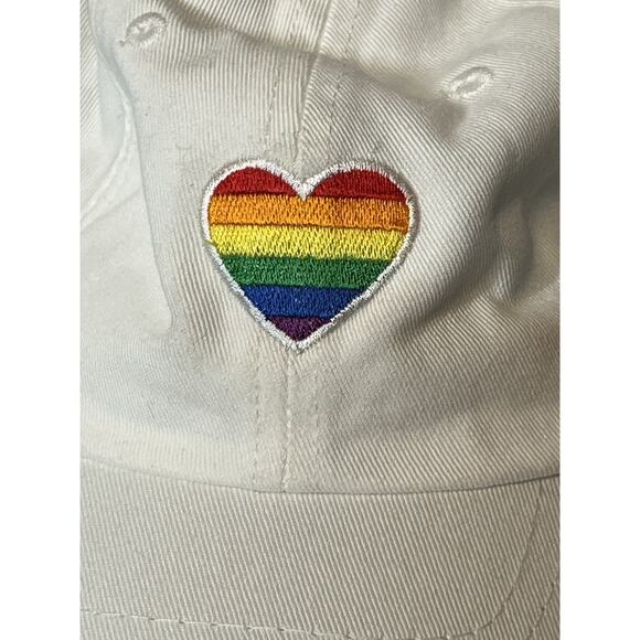 Women's J.Crew X Human Rights Campaign "Love Heart" Caps One Size - Picture 2 of 9